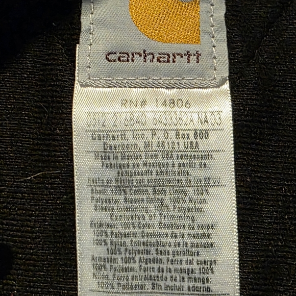Vintage Carhartt Quilt Lined Hooded Jacket - Picture 4 of 4